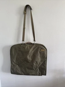 Briggs and Riley Green Travelware Garment Suit Trifold Bag - Picture 1 of 15