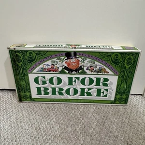 Vintage Go For Broke Board Game 1992 You Win By Losing A Million - Complete - Picture 1 of 7