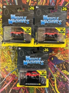Muscle Machines Liberty Walk 1999 Nissan Skyline GT-R R34 26 series 5 Set/Lot X3 - Picture 1 of 3