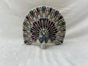 NUEVO Sargadelos Pavo Real Pájaro Pavo Estatuilla Porcelana España Pavo Real N. 1 - Imagen 1 de 16