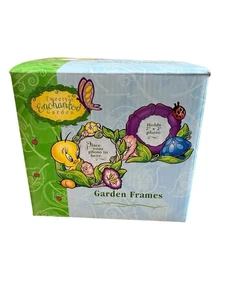 1999 Warner Bros Tweety's Enchanted Gardens Set Gartenrahmen Neu im Karton skurril - Bild 1 von 19