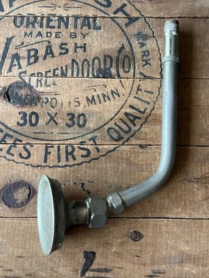 Antique Vintage Brass 3.75” Shower Head Nozzle Bathroom Hardware Salvaged - Image 1 of 4