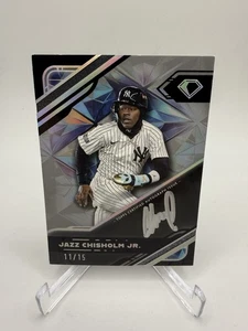 2025 Diamond Icons JAZZ CHISHOLM JR. Autografo Policromatico Nero /15 Yankees - Foto 1 di 12