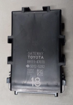 2017 - 2020 Toyota Prius PRIME Network Gateway Control Module 89111-47070 OEM - Image 1 of 3