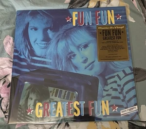 FUN FUN - Greatest Fun - 180 GRAM CLEAR VINYL LP MUSIC ON VINYL EURO DISCO - Picture 1 of 1
