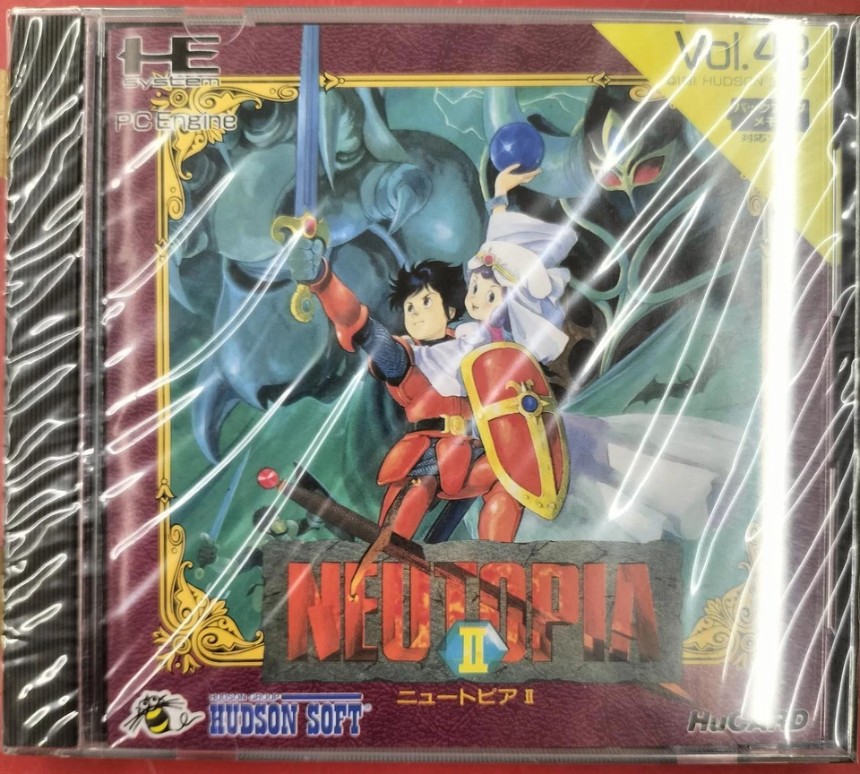 HUDSON SOFT NEUTOPIA Ⅱ 2 NEC TurboGrafx-16 PC Engine Game Japan - Image 1 of 3