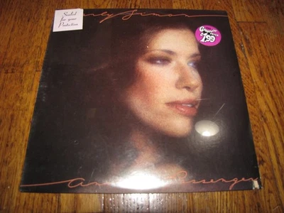 CARLY SIMON - ANOTHER PASSENGER - SEALED ELEKTRA RECORDS LP - Image 1 of 2