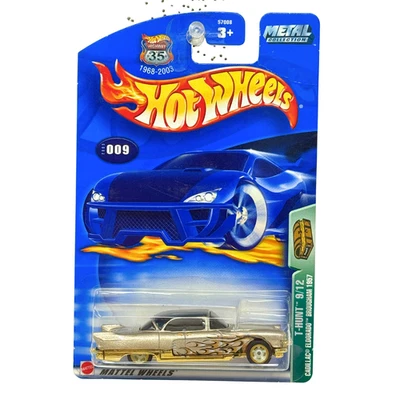 Hot Wheels T-Hunt 1957 Cadillac Eldorado Brougham 1:64 Diecast Real Riders - Image 1 of 4