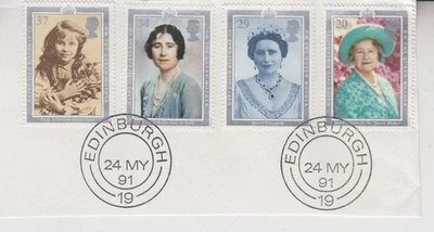 Great Britain 1990. Happy 90th Birthday To HM THE QUEEN MOTHER. Anniversary Used - Image 1 of 2