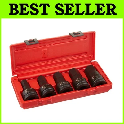 Sunex 3/4" Drive Impact Hex Driver Set, 5-Piece - Image 1 of 2