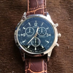 Modiya Analog Quartz Men Brand New And Unused! Wristwatch Vintage 627626905 - Picture 1 of 8