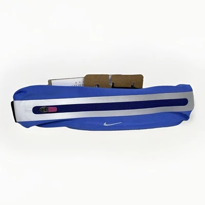 Nike Slim Waist Pack 3.0 Adult OSFM Blue Black Silver Buckle Fanny Pink Run Jog - Image 1 of 4