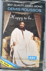 DEMIS ROUSSOS"HAPPY TO BE .." SAUDI ARABIA K7 CASSETTE TAPE MC ALB NEW /+ RARE + - Imagen 1 de 2