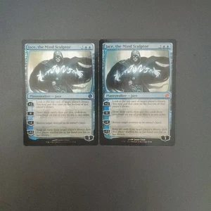 Magic the Gathering Jace the Spirit Sculptor Foil Set of Two FTW Twenty English - Picture 1 of 1
