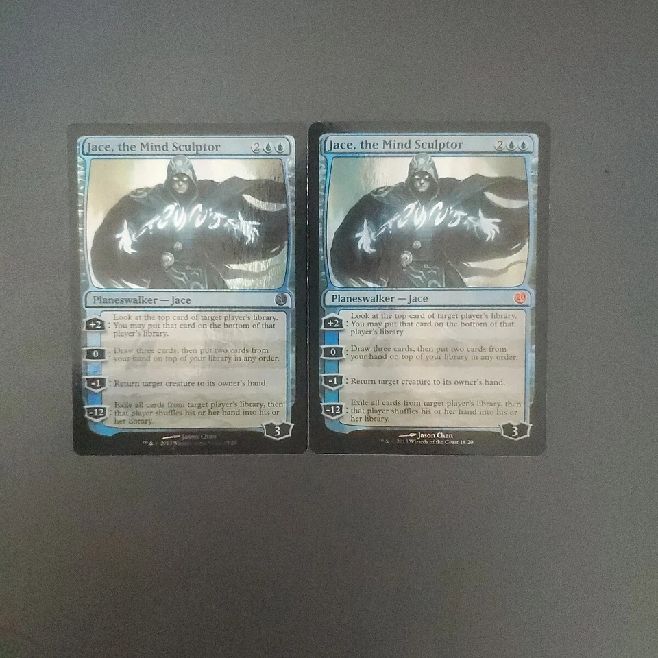 Magic the Gathering Jace the Spirit Sculptor Foil Set of Two FTW Twenty English - Image 1 of 1