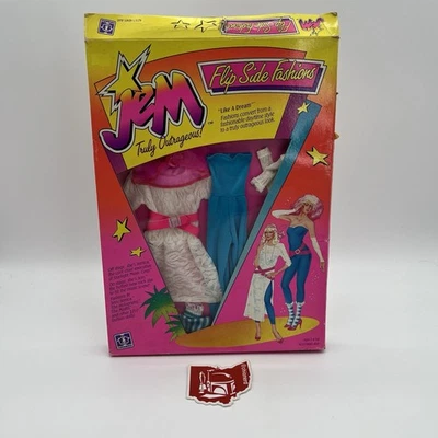 Muñeca Jem Flip Side Moda 1985 Like A Dream Conjunto Jerrica Hasbro Nueva Caja Abierta Foto 1 de 4