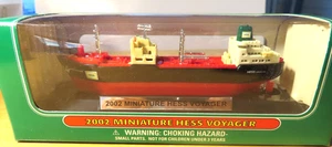 Vintage 2002 Hess Miniatur Voyager Schiff neuwertig in Box - getestet siehe Bilder - Bild 1 von 8