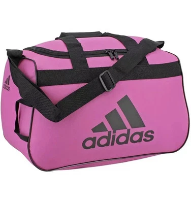 New: Adidas Diablo Small II Duffel Bag, Intense Pink/Black, New With Tags - Image 1 of 4
