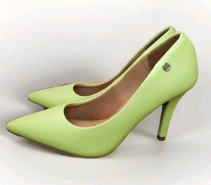 Zapatos de salón Vizzano de tacón alto con punta verde lima Napa talla 8 • 1184-1101 - Imagen 1 de 16
