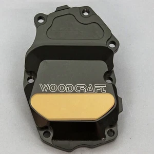 TRIUMPH 2013-2024 STREET TRIPLE WOODCRAFT CRANK / IGNITION TRIGGER COVER - GOLD - Picture 1 of 10