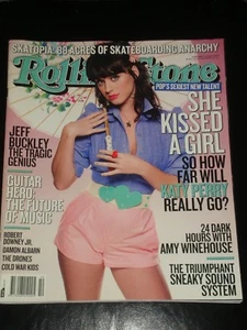 ROLLING STONE magazine 2008 Katy Perry, Jeff Buckley, Amy Winehouse, Guitar Hero - Picture 1 of 1