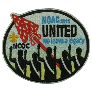 NOAC 2012 Consejo Nacional de Jefes Flap BLK Bdr (LX455) - Imagen 1 de 2