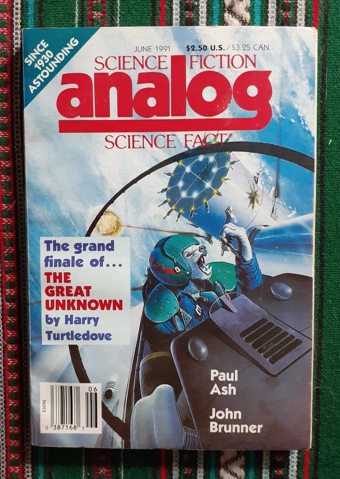 Analog Science Fiction/Science Fact (Astounding) Magazine June 1991 Like New - Image 1 of 1