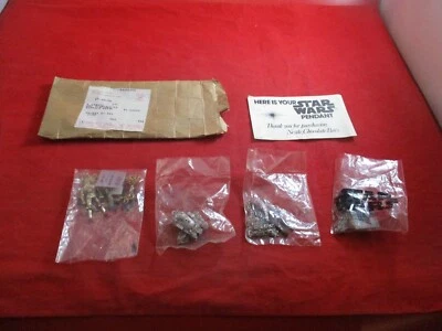 Star Wars Pendant Necklace Chain Chewbacca C3PO Darth Vader R2-D2 w/Nestle Sheet — 第 1/4 张图片