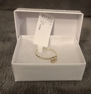 Anillo tono oro talla 8 - Imagen 1 de 2