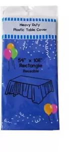Heavy Duty Plastic Table Cover, Heavy Duty Plastic Table Cover - Picture 1 of 1