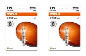 2X OSRAM H1 12V 55W P14,5s Original Autolampe Halogen Glühbirne KFZ 64150-1BL - Bild 1 von 1