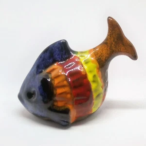 Colorful Glazed Ceramic Fish Pesci in ceramica smaltata colorata - Foto 1 di 10