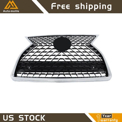 Chrome LX1200213 Front Upper Grille For 20-22 Lexus RX350 RX450h RX350L RX450hL - Image 1 of 4