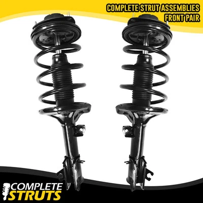 Front Complete Struts & Coil Springs Pair for 2001-2006 Hyundai Santa Fe Foto 1 de 4
