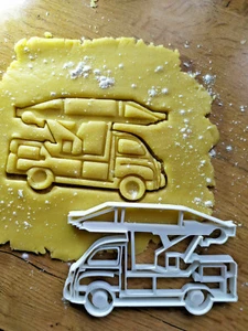 Fiat Multipla 600 Leiterwagen Ausstecher Ausstechform Cutter Knete Salzteig  - Bild 1 von 4