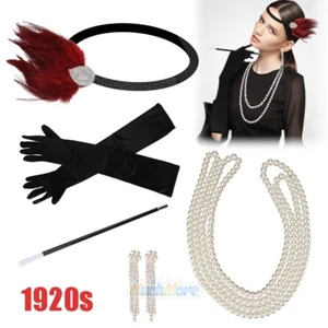 1920s Vintage Headpieces Hair Accessories for Women Costume Flapper Fancy Dress - Picture 1 of 12