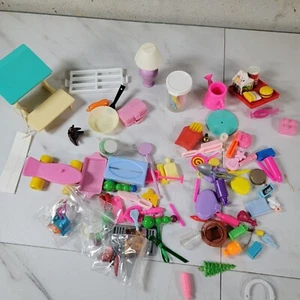 Barbie Doll Themed Accessories Cooking Lot Over 50 Pieces - Picture 1 of 9