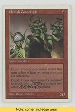 1997 Magic: The Gathering - Core Set: 5th Edition Orcish Conscripts READ 3l7