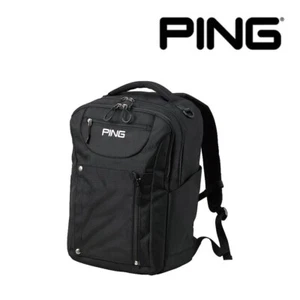 PING Golf Custom Backpack GB-U2201 PC Compartment Bag Unisex 36465-01 2022 Black - Picture 1 of 4