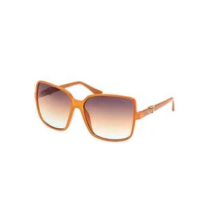 Guess GU7812 44F Orange Square Oversized Plastic Sunglasses Frame 61-15-130 - Picture 1 of 7