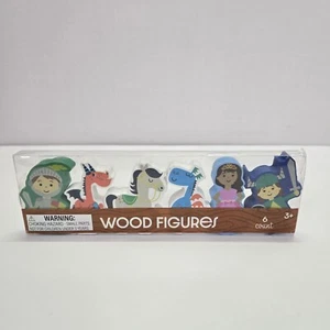 Horizon Group USA Wood Figures Knights Toys Ages 3+ - Picture 1 of 3