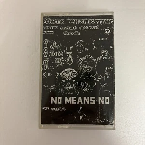 NO MEANS NO “Live Forte Prenestino 1988” k7 Mc Punk Rock Canadian (NoMeansNo) - Picture 1 of 2