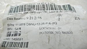 FESTO ISO Zylinder DSNU-12-25-P-A-MQ 193988 - Bild 1 von 4