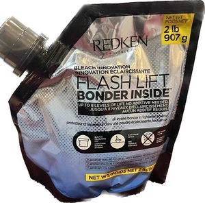 REDKEN FLASH LIFT BONDER INSIDE Up To 8 Level 1.1 lb or 2 lb Free Shipping - Picture 1 of 5