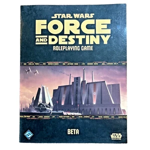 Star Wars Forza e Destino RPG Beta Sourcebook Fantasy Volo Giochi Paperback - Foto 1 di 6