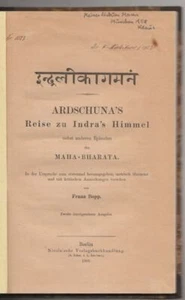BOPP, [Indralokagamanam]. Ardschuna's Reise zu... 1868 - Bild 1 von 1