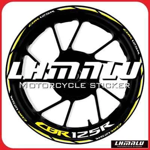 For HONDA CBR125R CBR 125R RIM Stickers Waterproof Wheel Reflective Decal - Bild 1 von 48