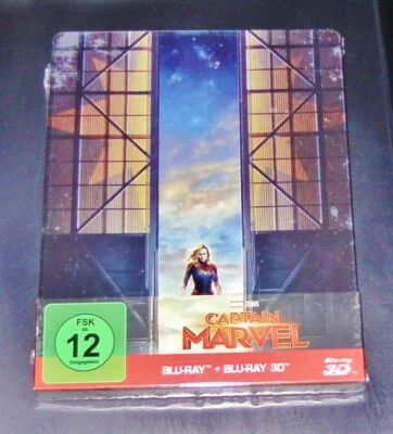 Captain Marvel 3D blu ray+blu ray Limited steelbook Edition Nip - Image 1 of 4