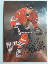 Bob Probert Certified Signature 1998-09 In The Game Be A Player NM-M