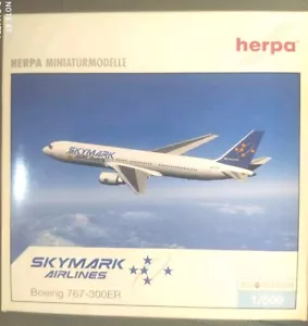 Herpa Wings 1:500 Skymark International Air Lines Boeing 767-300ER NG - Foto 1 di 4